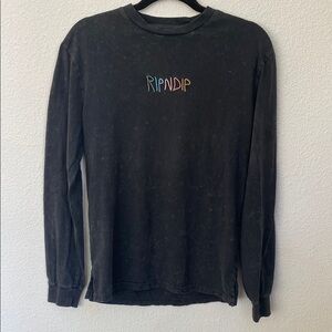 RIPNDIP Black Long Sleeve Shirt